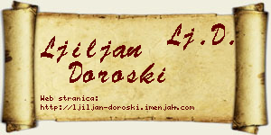 Ljiljan Doroški vizit kartica